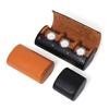 Leather Watch Storage Box Dust-Proof Organizer 1/2/3 Slot Watch Case Portable Watch Roll Travel Cases for Travel Men