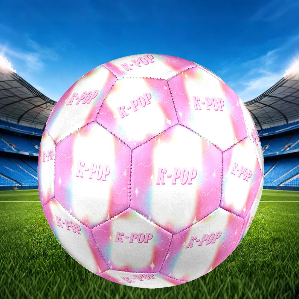 1pc Kpop Dreams Size 5 Soccer Ball Professional Match Training Football Indoor &Outdoor Sports Ball Lightweight Durable C6549