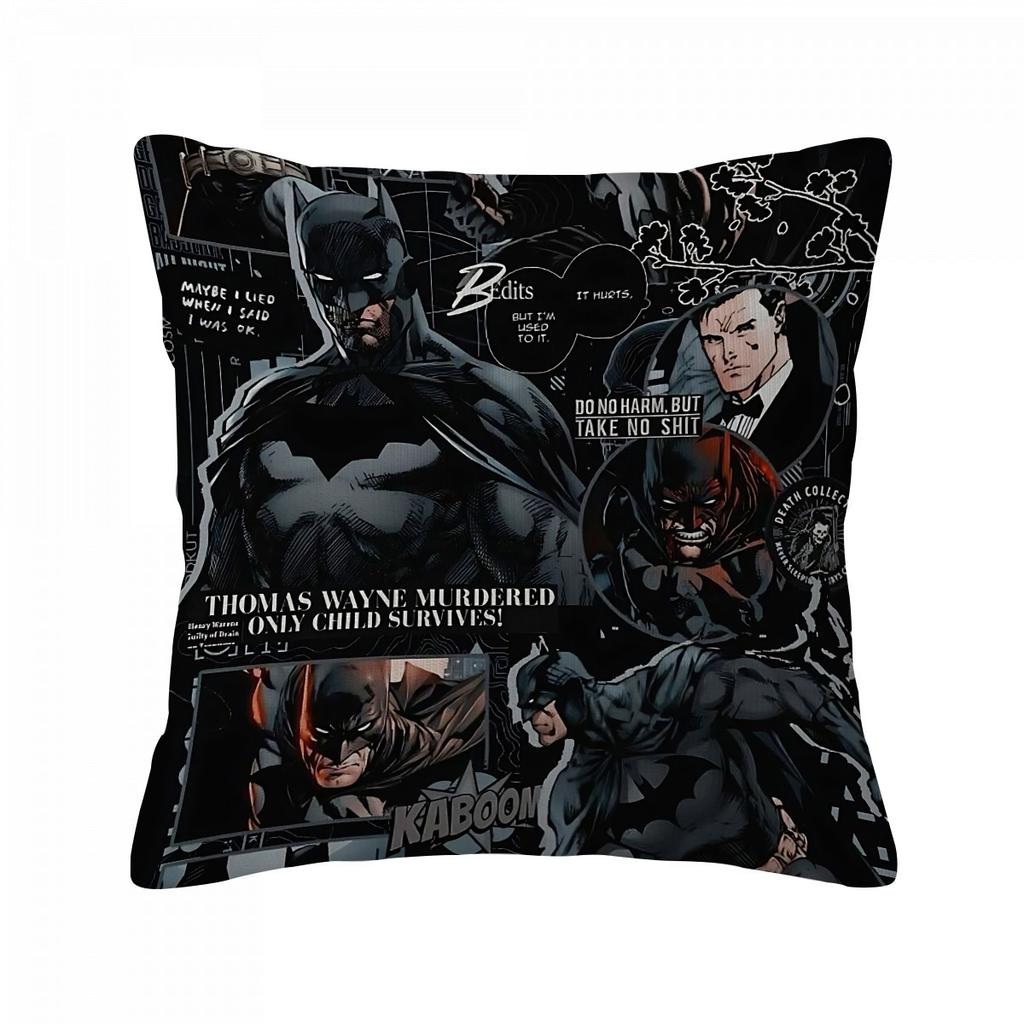 Batman Things for the Room Throw Pillow Cases Cover Decorative Pillows Interior Decoration Personalized Gifts Home Decorations