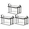 Thickened Transparent Plastic Storage Bag with Zipper and Handles for Clothing Moving Box Cover Organizer Bin for Dormitory and Closet Storage