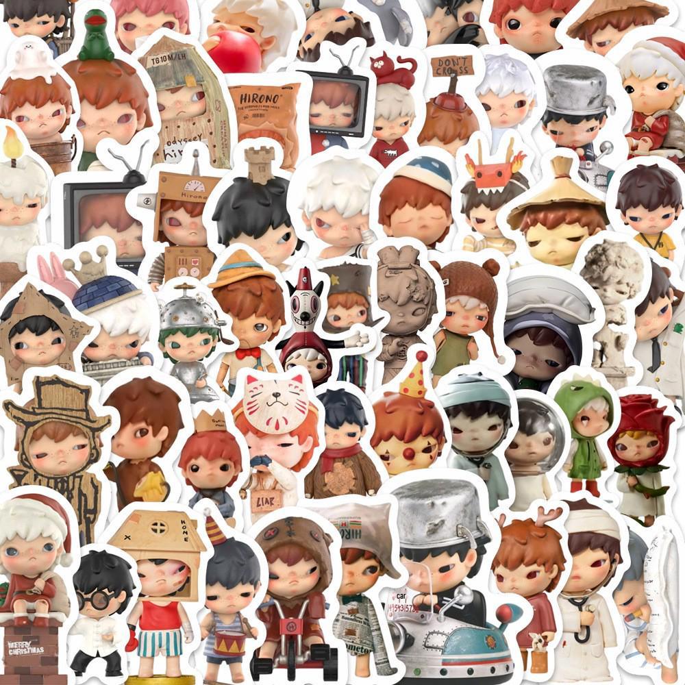 

67-Piece Retro Cute Cartoon Stickers for Kids – Perfect for Decorating Notebooks, Phone Cases, and Stationery A131