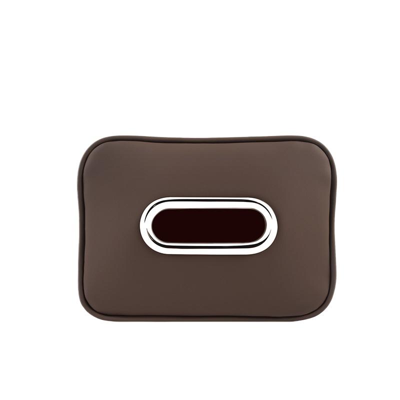 Car Mounted Armrest Box High-end Storage Decoration Sanitary Paper Box Seat Back Car Mounted Tissue Car Sun Visor Tissue Box