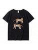 Tiger Print Animal Lover Nature Lovers Universal T-Shirt 'unisex Wo'unisex Fashion Crewneck Tee Tops Casual Summer Daily Life Tee Tops