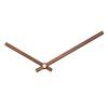 2Pcs/Set Clock Pointers Solid Wood High Torque Repair Parts DIY 12/14 Inch Wall Quartz Clock Hands for Home