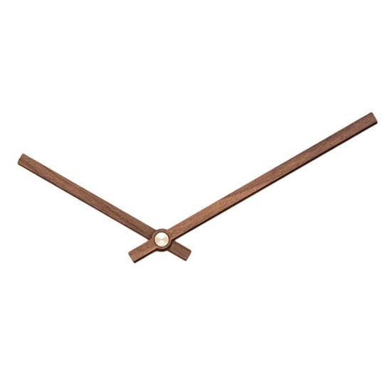 2Pcs/Set Clock Pointers Solid Wood High Torque Repair Parts DIY 12/14 Inch Wall Quartz Clock Hands for Home