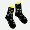 YELLOWSOCKS HEART SHAKER NEON