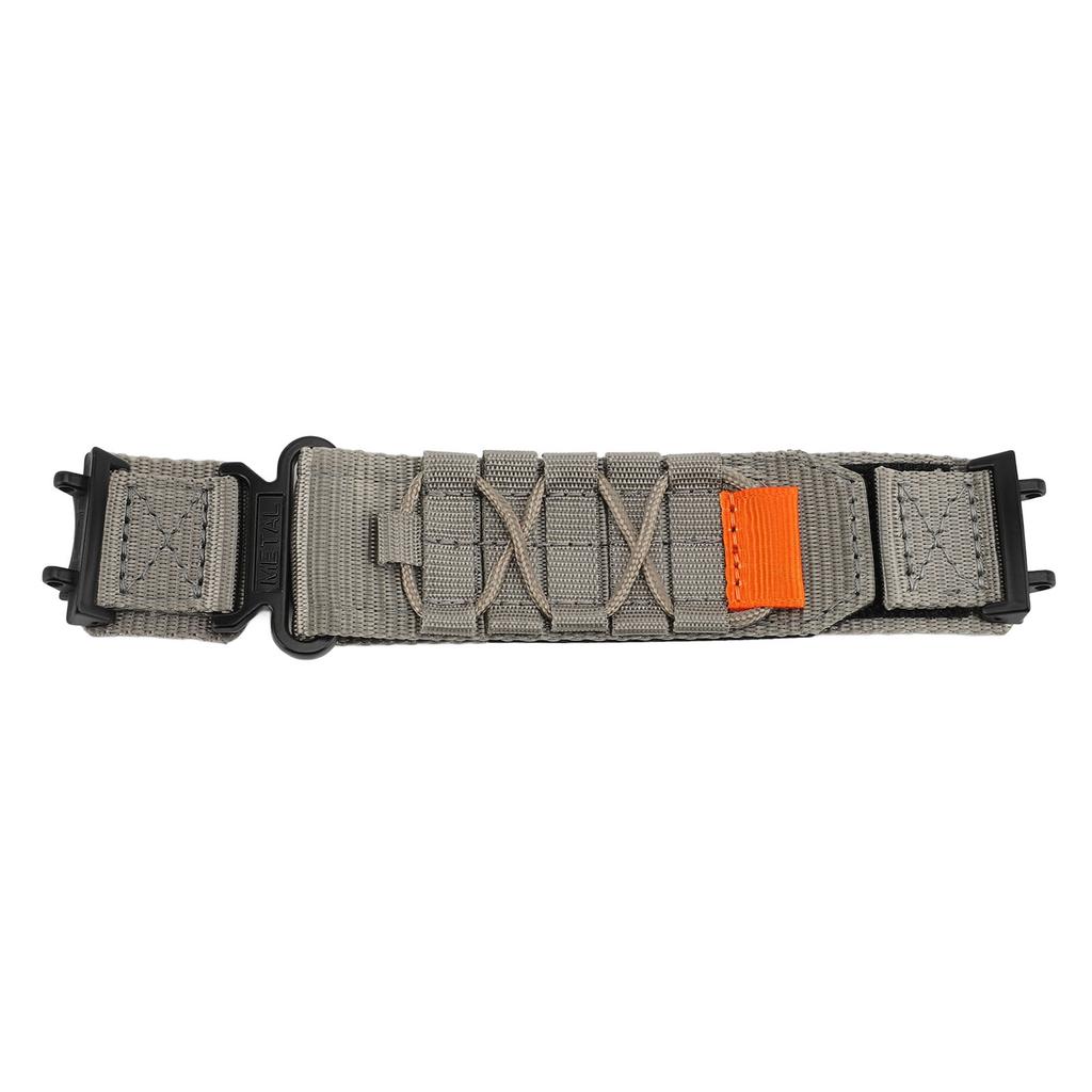 Nylon Band for T Rex 3 Hook and Loop Adjustable Sporty Style Replacement Smartwatch Wristband Loop Strap Grey