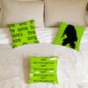 Singer C-Charli X-XCX Brat  Cushion Cover Home Office Birthday Anniversary Gifts Soft Skin Friendly Cushion Cover