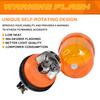 JALN7 Beacon Rotating Light Tractor Warning Emergency Strobe Halogen Signal Lamp Truck Bracket 12V Original Classic Amber