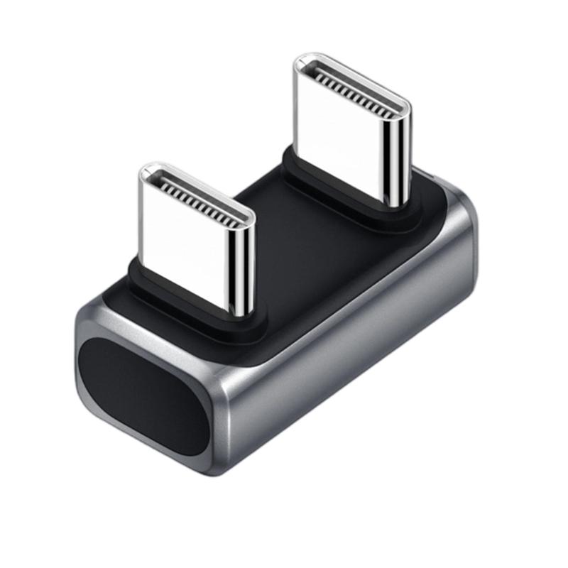 Aluminum USB4.0 Adapter For 8K60Hz Video Output And Multiple Device Compatibility 240W Power Delivery