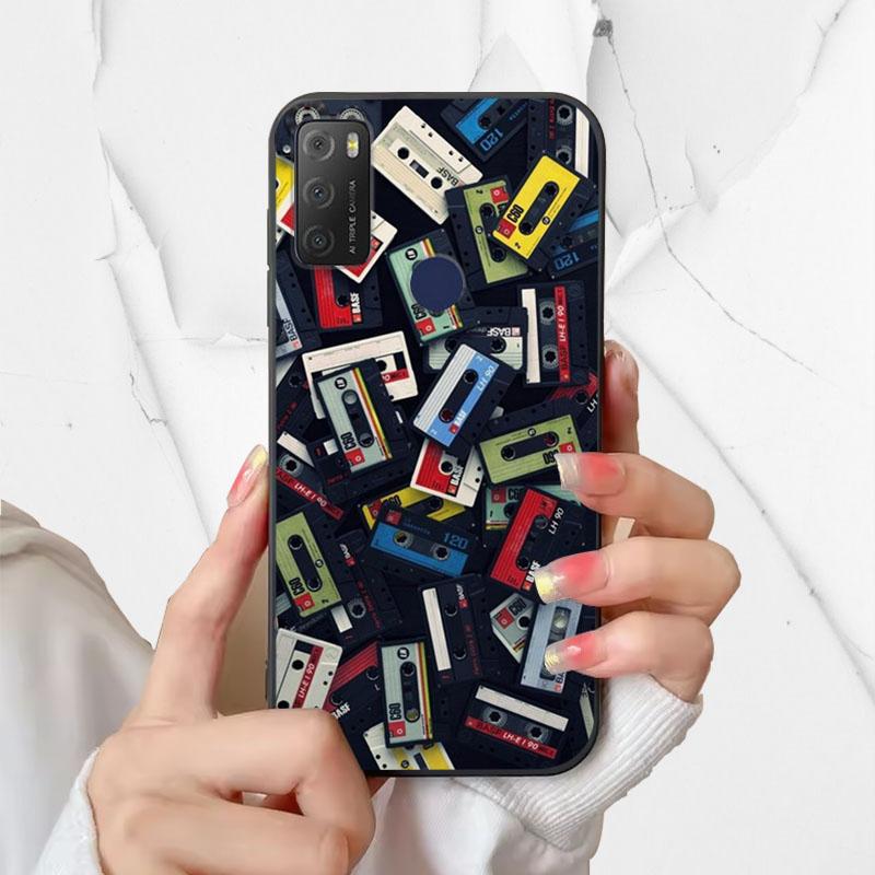 For Alcatel 1S 2021 Case 6025H 6025D Fashion Silicone Soft TPU Phone Cover For Alcatel 1 S 2021 1S(2021) Case Funda Coque Bumper