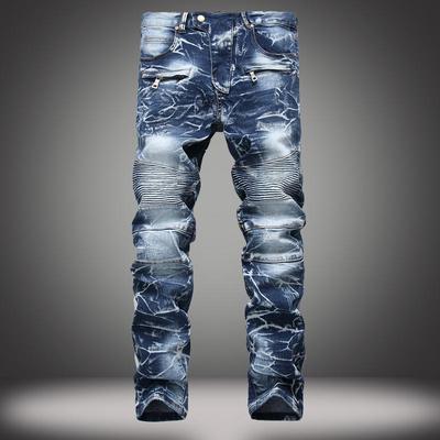 Jeans pour hommes, Jeans de Locomotive nostalgique, Tube droit, pantalons de personnalité à la mode pour hommes