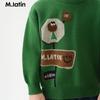 M.Latin Boys' Winter Half-High Collar Sweater