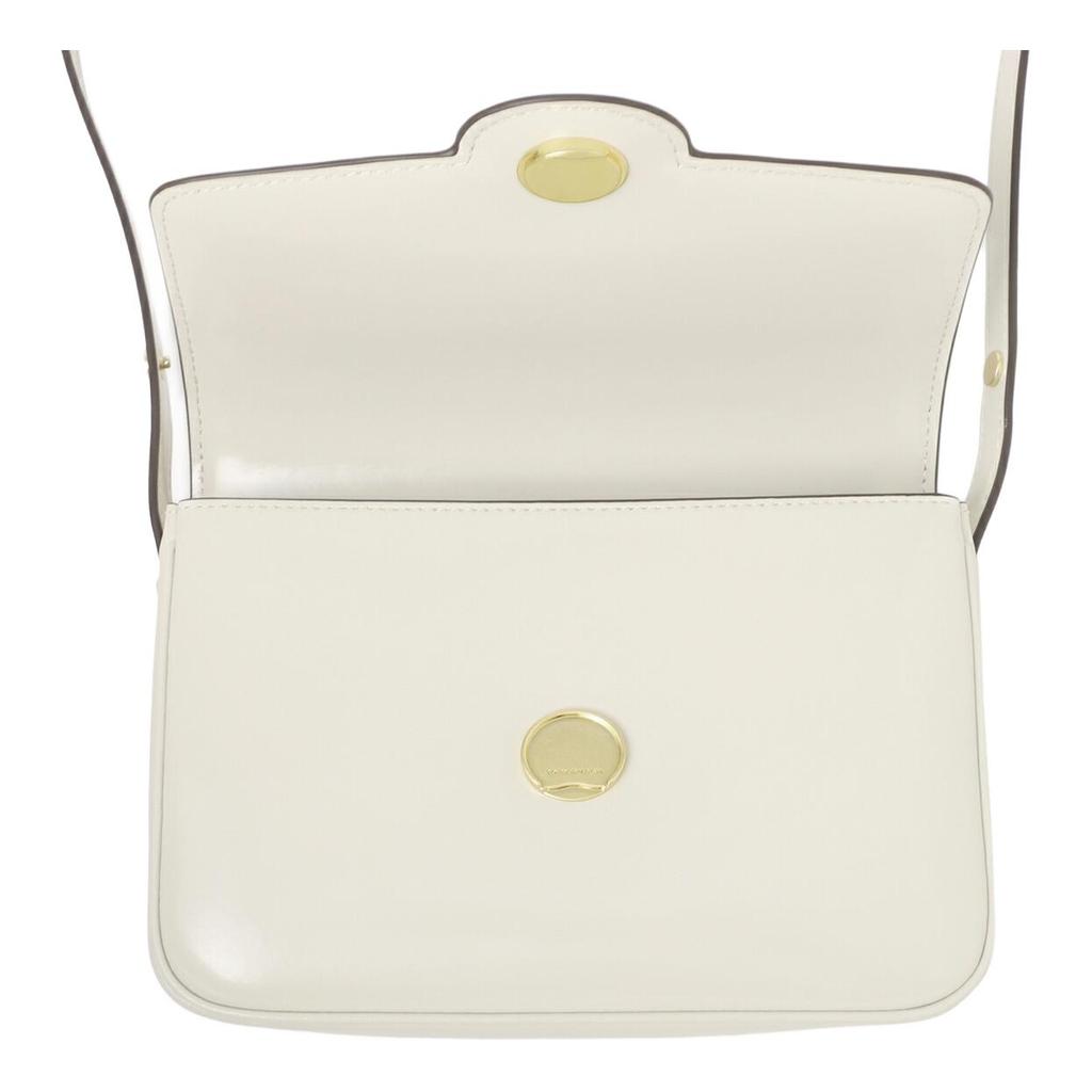Tory Burch Robinson 21 Magnetic Flap Closure Adjustable Shoulder Strap Patent Leather Crossbody Bag Women Bags Shea-Butter-Yellow 143122-704