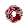 Colorful Knit Hair Scrunchies With Color Contrast Details Soft Hair Tie Elastic Bands Accesories For Women And Girls