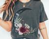 Blumenmond-Hemd und Kinder-T-Shirt: Comfort Colors Whimsigoth T-Shirt