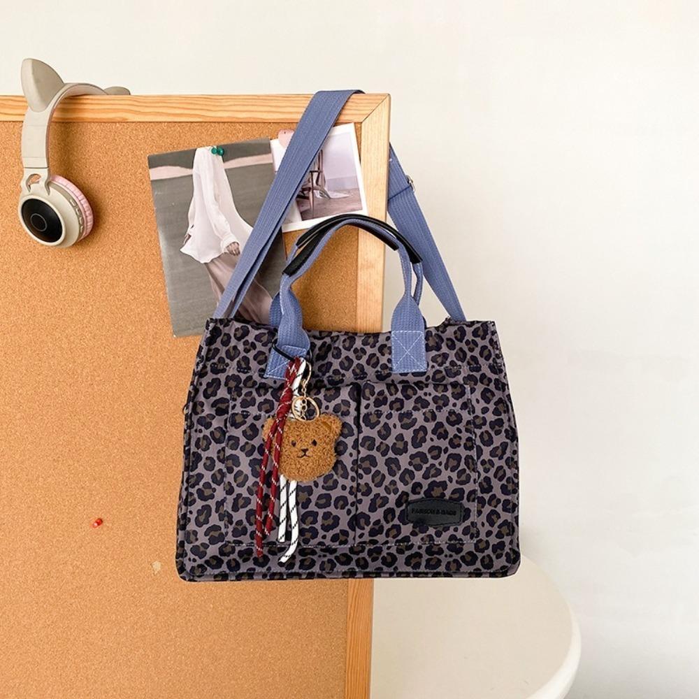 Large Capacity Handbag Shoulder Bag Lightweight Waterproof Nylon Shoulder Bag Tote Bags For Work School