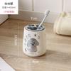 Bathroom Ceramic Emulsion Bottle Cartoon Animal Soap Dispenser Bathroom Shower Gel Shampoo Water Bottle Bathroom Supplies
