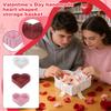 Handgjord flätad pappersrep hjärtformad förvaringskorg, förvaringslåda för skrivbordsrör, förvaringskorg