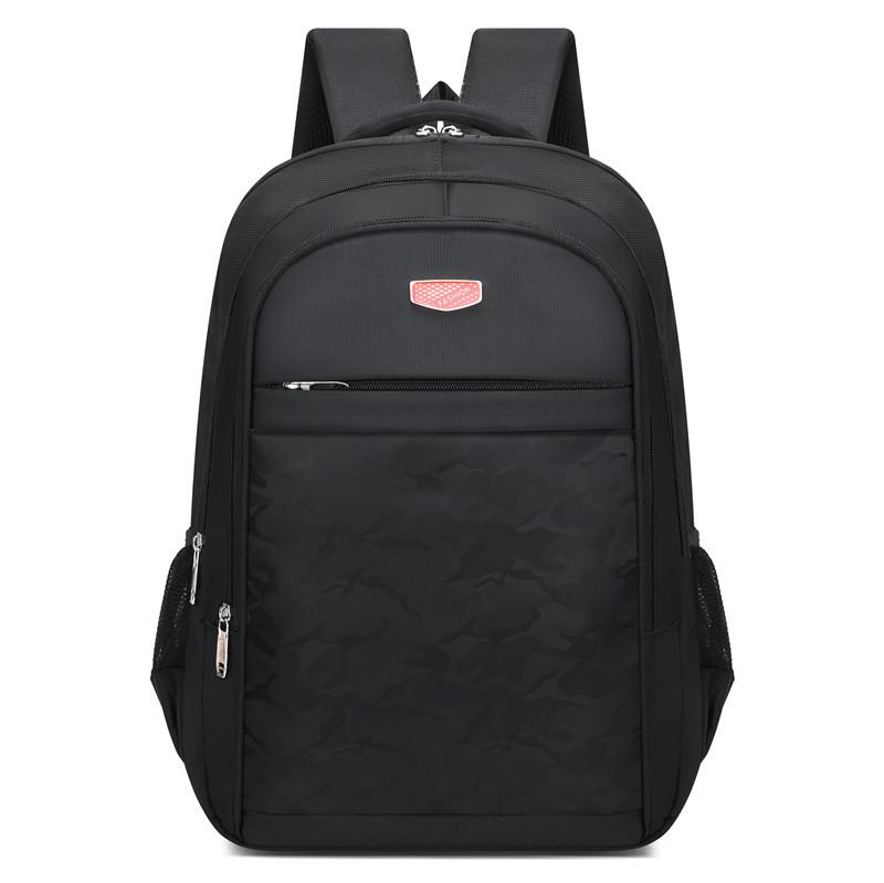 New Fashion Business Nylon Backpack Casual Simple Student School Bag Large Capacity Travel Computer Backpack