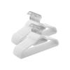 SONGMICS Velvet Hangers, 50 Pack, Non-Slip Clothes Hangers, 0.6 Cm Thickness, Space Saving, 360 Degrees Swivel Hooks, 43.5 Cm Long, for Coat, Jacket