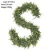 International Bestseller: Christmas Pine Needle Wreath with Realistic Norfolk Pine Branch Vine