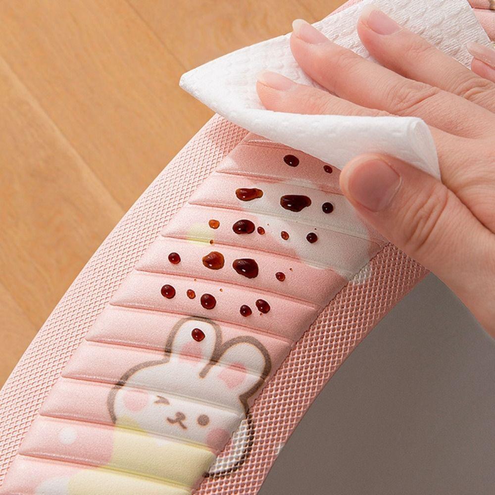 Waterpoof Closestool Mat Soft Toilet Sticky Seat Pad Bathroom Pad Toilet Seat Cover Home