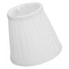 3PCS E14 ClipOn Cloth Lamp Shade Modern Fabric Lampshade Table Light Cover for Candle Chandelier(Black )