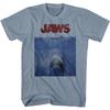 Jaws Poster Blue Comfort Colors Movie Children's T-shirt