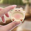 Cute Cartoon Pig Cat Palette DIY Mini Portable Nail Art Palette Manicure Organization Nails Polish Templates Painting Boards