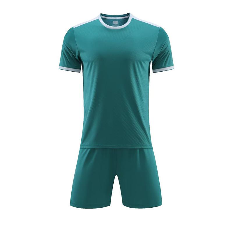 A Football Jersey Set, Men's Competition Jersey, Adult Children's Football Training Camp Jersey, Sweat-absorbing and Breathable Print Number.