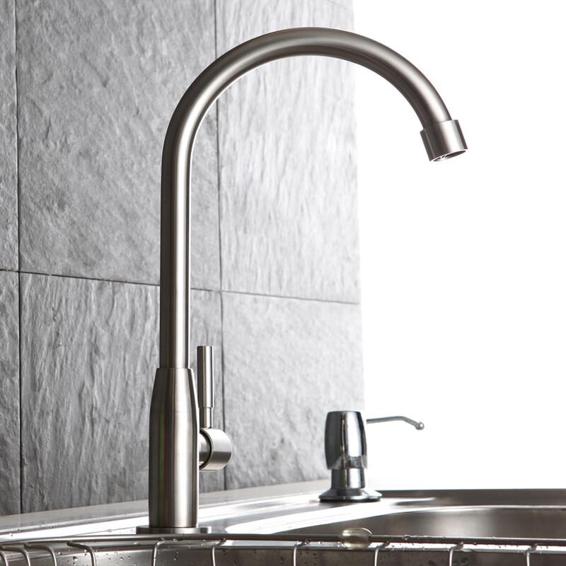 TLXT Wall-Mounted Hot & Cold Kitchen Faucet