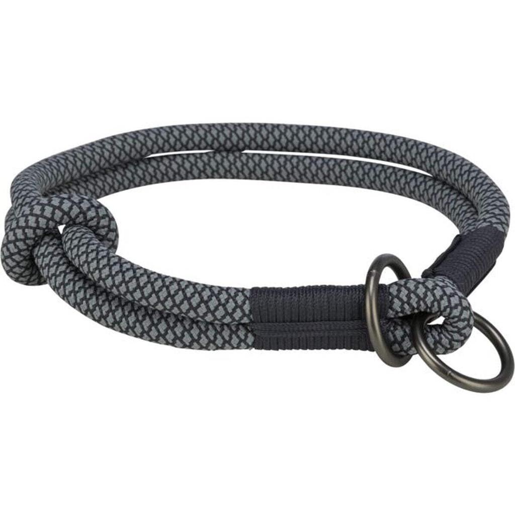 Soft Rope Semi-choke, S: 35 Cm/ 6 Mm, Black/grey