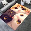 Cute, Fluffy, Adorable Office Carpet Soft Polyester Entrance Carpet Washable Non slip Machine Washab