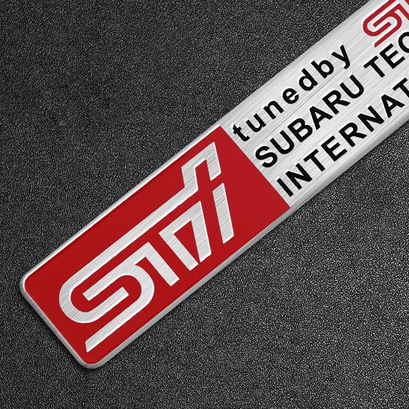 1Pcs Sport VIP Car Emblem Badge Sticker For Subaru STI Forester Impreza Legacy Outback XV BRZ WRX Tribeca fiu8
