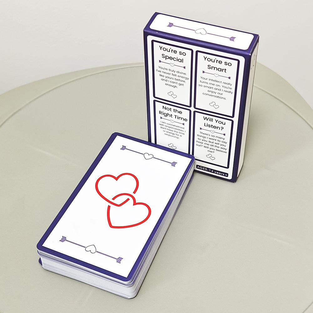 Das Keine Kommunikation Orakel Liebesbotschaften Beziehung 54 Karten Deck 10,3*6cm