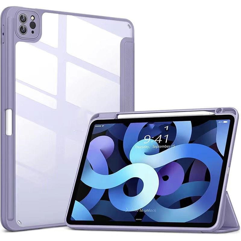 Transparent Acrylic iPad Pro 11 Case for iPad Air 4/5 - Anti-Fall Tablet Cover