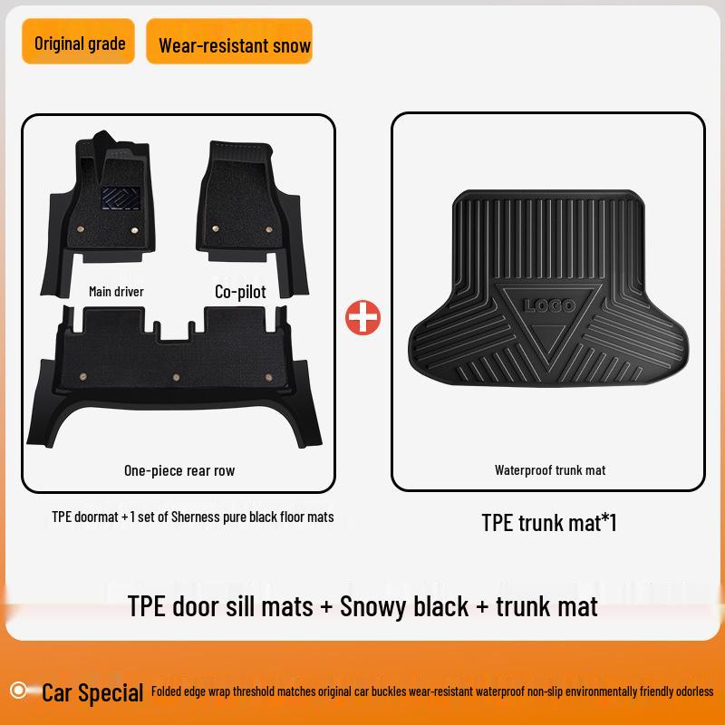2026 Dongfeng Honda CRV TPE Waterproof Full Coverage Floor Mats