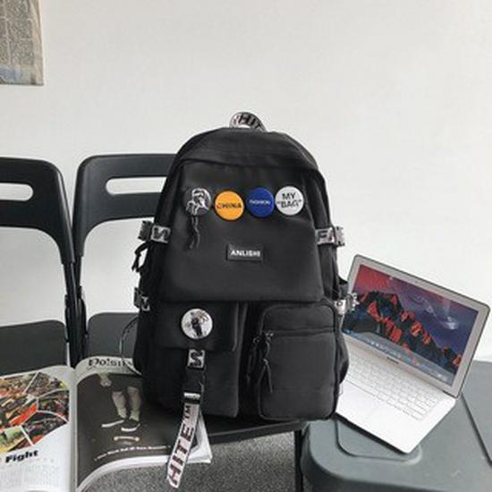 Large Capacity Unisex Backpack for Students: Ideal for High School, College, and Travel
