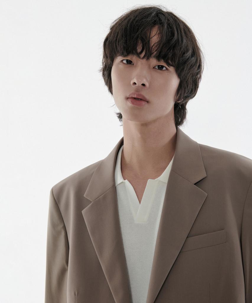 Musinsa Standard [Cooltandard] Oversized Blazer [Dusty Beige]