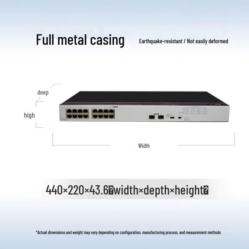 Huawei S100-16P2SR 16-Port Gigabit PoE Switch