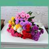 Lifelike Artificial Carnation Silk Flowers Perfect For Wedding Decorations