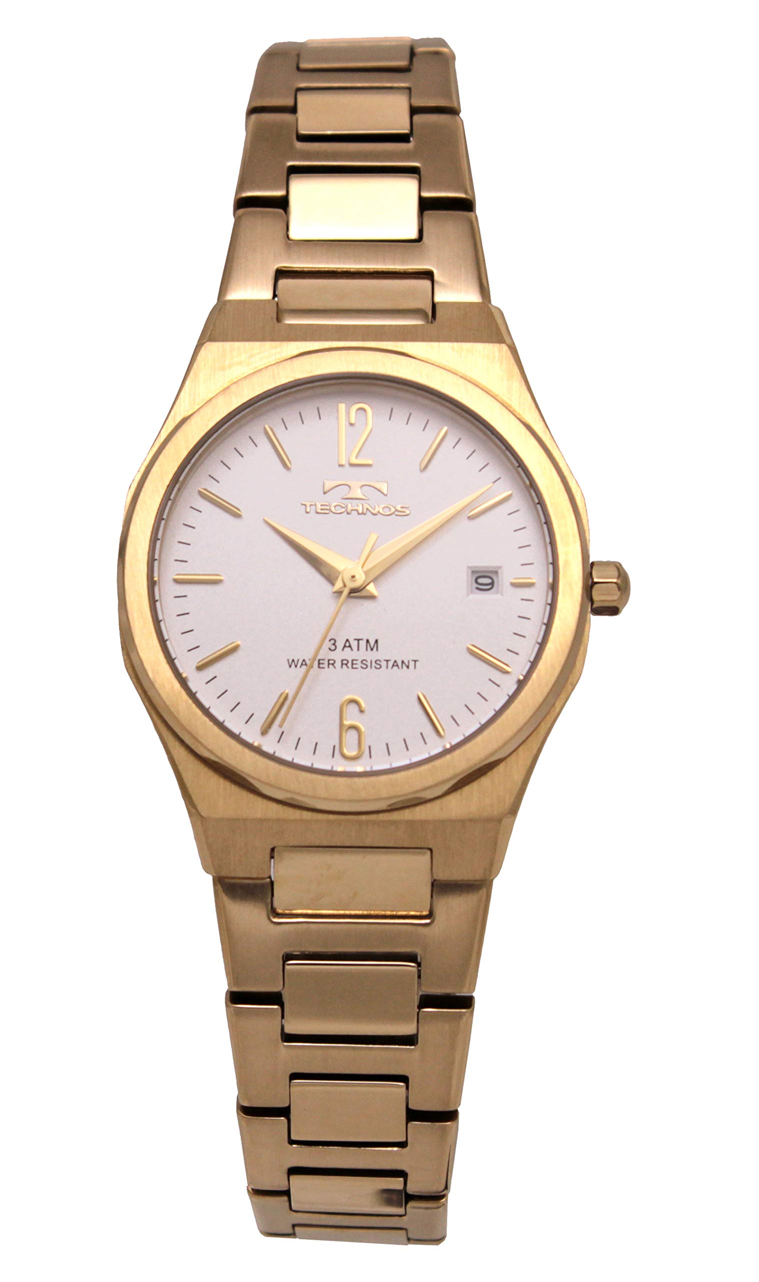 

Часы T6911GS Gold [Technos] Женские серебряный