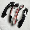 Plastic Imitation Carbon Fiber Door Handle Cover Trim for Skoda Octavia 4 IV  Mk4 RS VRS Accessories Car Styling Sticker