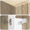 Wall Mounted Bathroom Cabinet Sonoma Oak