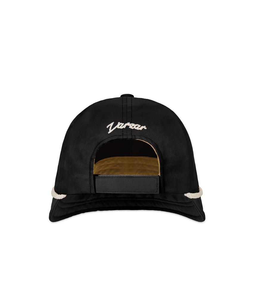 Bajal Flow Vz Natural Rope Bonnet Hat Black