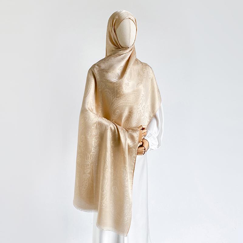 Cashmere Women Floral Scarf Winter Warm Shawl And Wrap Bandana Pashmina Female Foulard Square Thick Blanket Poncho