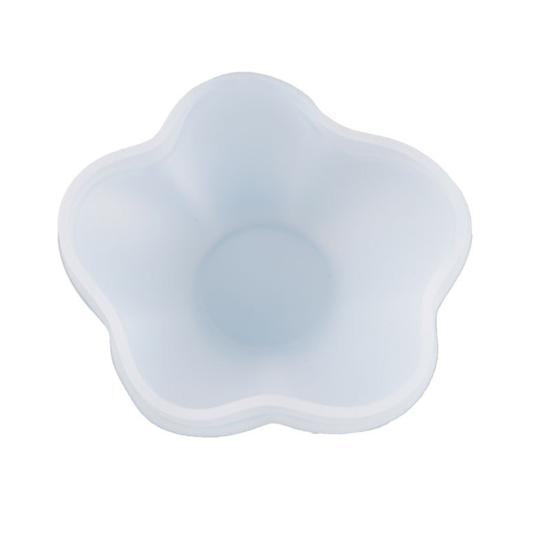 Crystal Epoxy Resin Mold DIY Petal Plate Mold Durable Silicone Mould for Handcraft