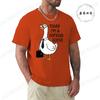 Summer Men's Tee T-shirt with Today I'm A Serious Goose Print T-Shirts Clothing Funny Sarcastic Tops Tees Daily Weekend Gifting