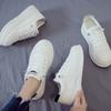 Korean Women's Chunky Vulcanized Shoes Women's Casual Small White Shoes 2025 Breathable Soft Bottom Sneaker Female Boards Shoe